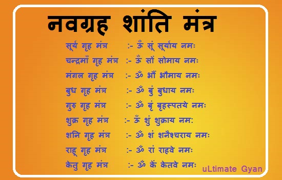 Navgrah Mantra Hindi | सभी ग्रहों की शांति हेतु इन मंत्रों का जप करें