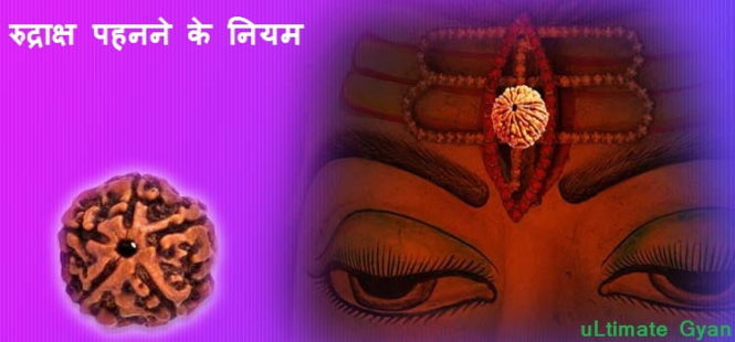 rudraksha pahane ke niyam in hindi